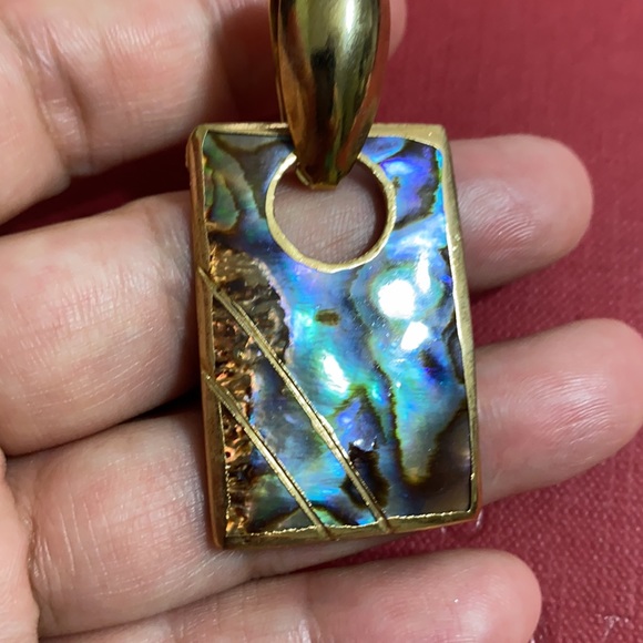 🖤Abalone💕shell earrings - Picture 5 of 9